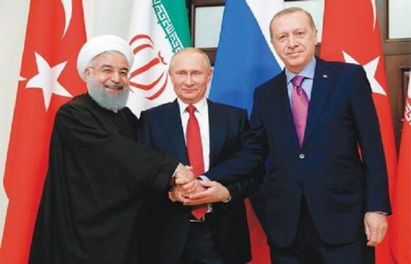 ایران، روس اور ترکی شام کے سیاسی حل کے لیے متحد