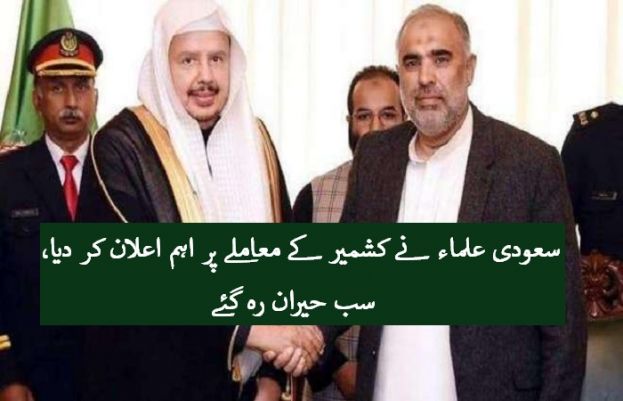 سعودی علماء نے کشمیر کے معاملے پر اہم اعلان کر دیا