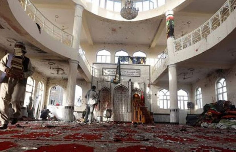 افغانستان میں نماز جمعہ کے دوران دھماکہ