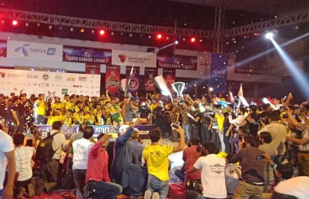 پاکستان سپر کبڈی لیگ کا ٹائٹل گجرات واریئرز نے جیت لیا