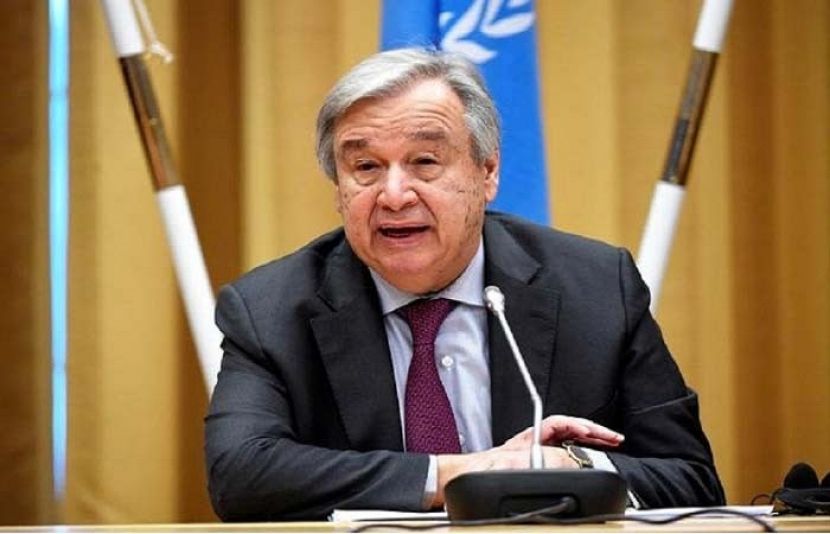 اقوام متحدہ کے سیکرٹری جنرل انتونیو گوٹیریس 