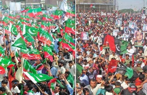 پیپلزپارٹی آج کراچی اور تحریک انصاف لاہور میں سیاسی قوت کا مظاہرہ کرے گی