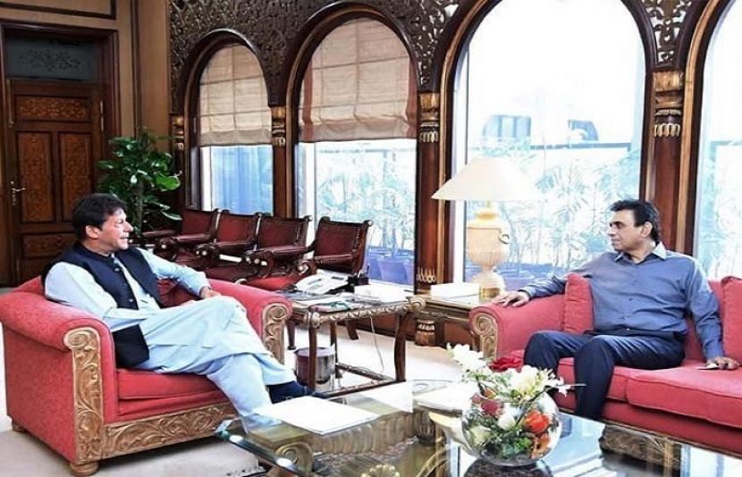 وزیراعظم عمران خان سے ایم کیو ایم کے کنوینئر خالد مقبول صدیقی کی ملاقات