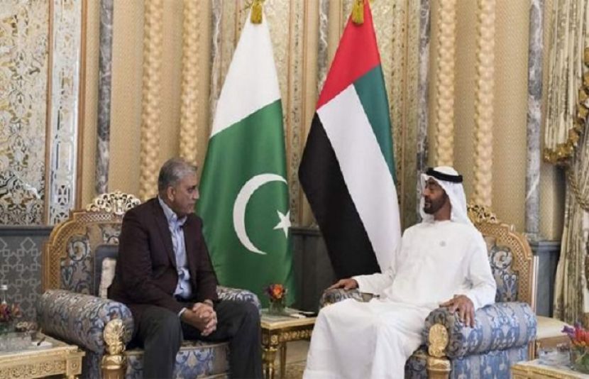 آرمی چیف کی عرب امارات کے شہزادے زید الہنیان سے ملاقات