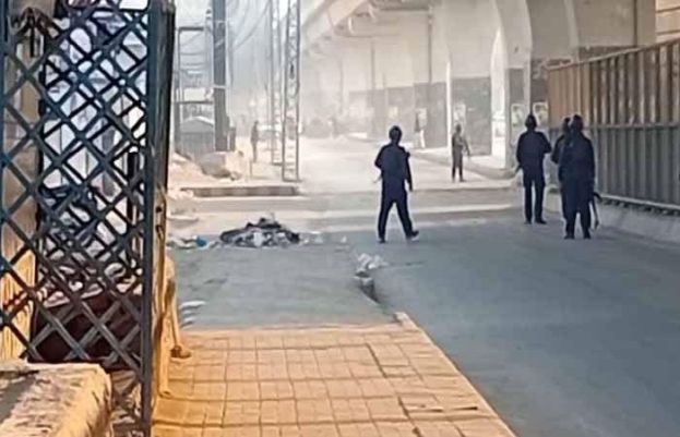 پشاور کے صدر بازار میں ایف سی ہیڈکوارٹرز کے قریب دھماکہ