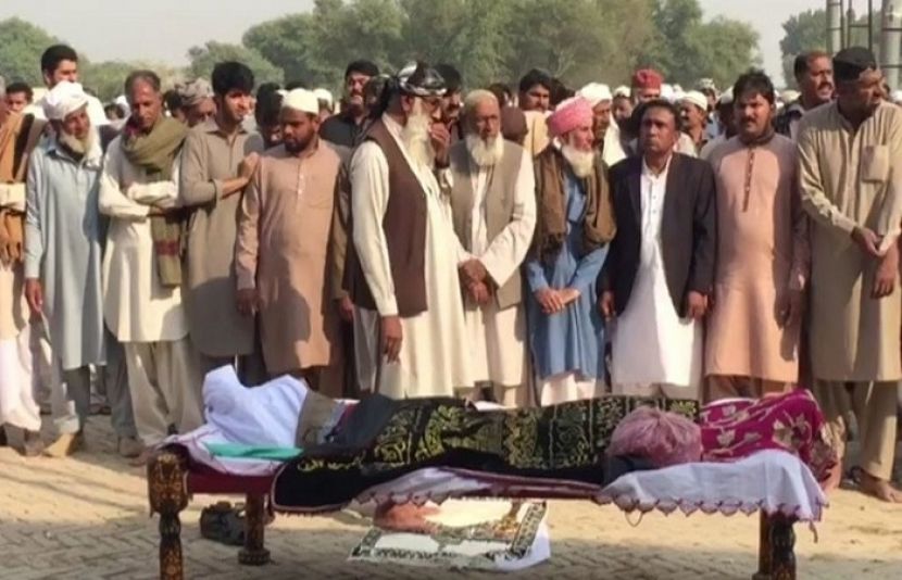 چین میں مبینہ خودکشی کرنے والے پاکستانی نوجوان اسامہ کی تدفین