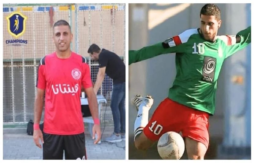 فلسطین کے نامور فٹبالر محمد برکت