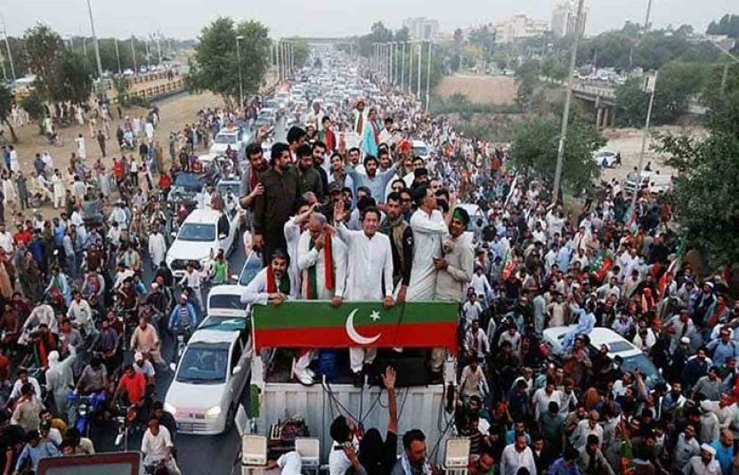 پاکستان تحریک انصاف کے لانگ مارچ