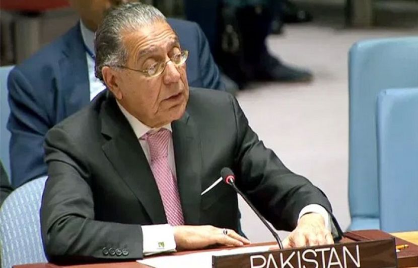 اقوام متحدہ میں پاکستان کے مستقل مندوب منیراکرم