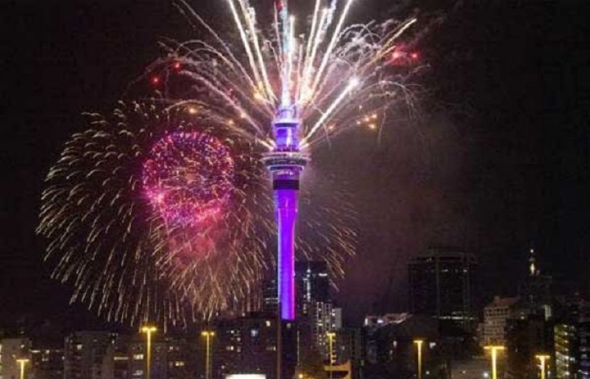 نیوزی لینڈ کے شہر آکلینڈ میں سب سے پہلے نئے سال کا آغاز ہوا 
