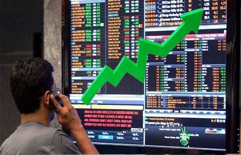 پاکستان اسٹاک ایکسچینج 100 انڈیکس نے ایک لاکھ 63 ہزار پوائنٹس کا سنگ میل عبور کر لیا