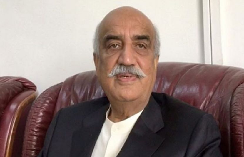 قومی اسمبلی میں قائد حزب اختلاف سید خورشید شاہ 