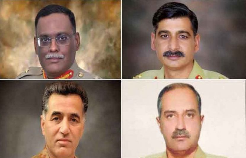 پاک فوج میں حال ہی میں ترقی پانے والے افسران سمیت 5 افسران کو مختلف ذمہ داریاں سونپ دی گئیں