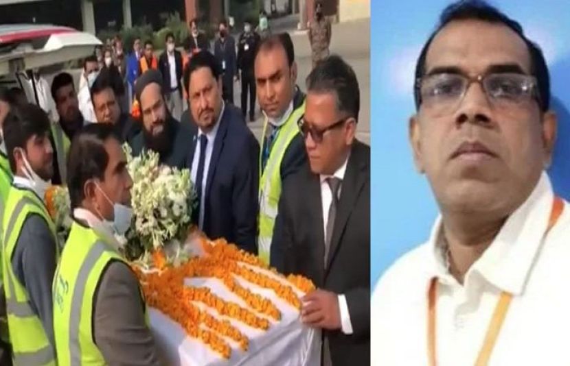 پریانتھا کمارا کی میت کولمبو روانہ کردی گئی