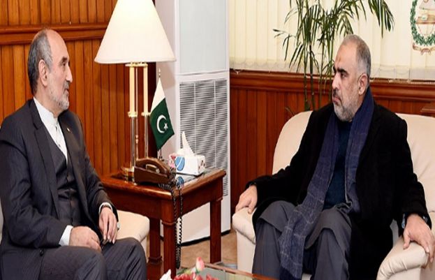 ایران کے سفیر مہدی ہنر دوست کی سپیکر قومی اسمبلی اسد قیصر سے ملاقات