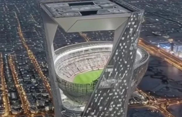 سوشل میڈیا پر سعودی عرب کے ’اسکائی اسٹیڈیم‘ کی وائرل ویڈیو جعلی ثابت ہوئی ہے