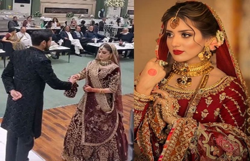 معروف ٹک ٹاک اسٹار جنت مرزا کی شادی کی ویڈیو نے سوشل میڈیا میں دھوم مچا دی