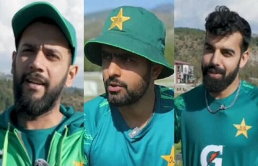 شاداب خان، بابر اعظم اور عماد وسیم