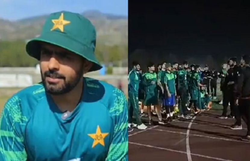 پاکستان ٹیم کا یادگار لمہہ