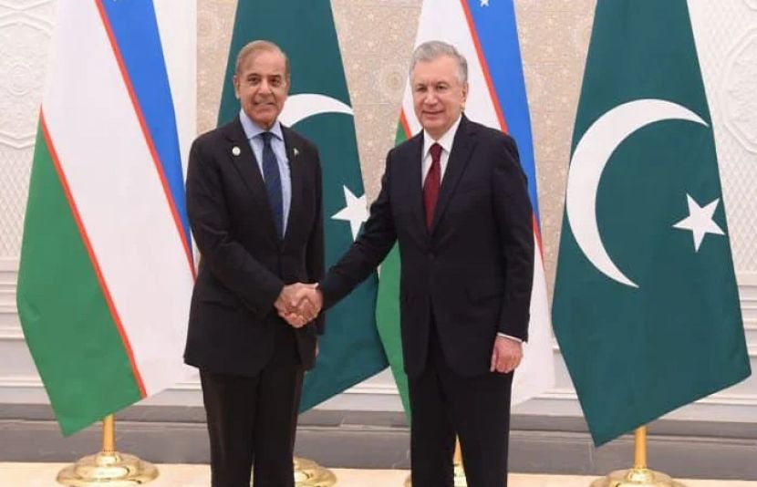 وزیر اعظم شہباز شریف اور تاجکستان کے صدر کی ملاقات