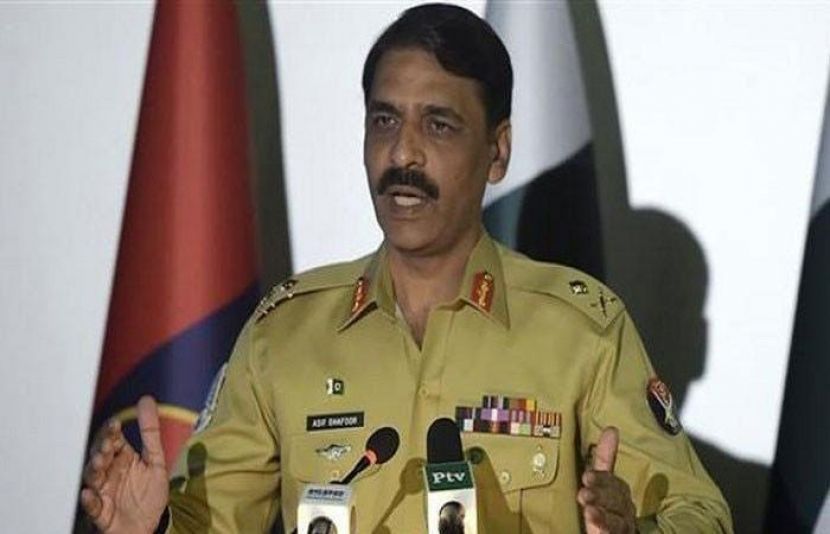 پاک فوج کے شعبہ تعلقات عامہ کے ڈائریکٹر جنرل میجر جنرل آصف غفور 