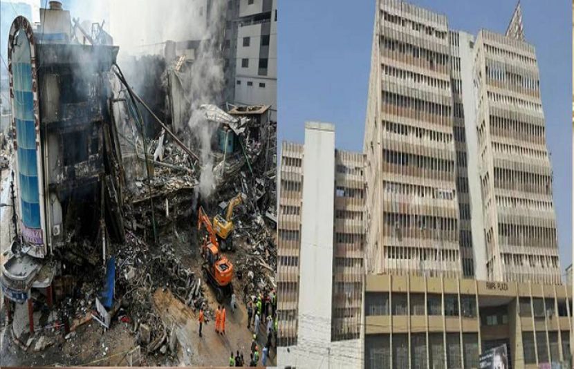 گل پلازہ سے ملحقہ رمپاپلازہ بھی غیرمحفوظ ،دکانداروں کو نوٹس جاری کر دیا گیا