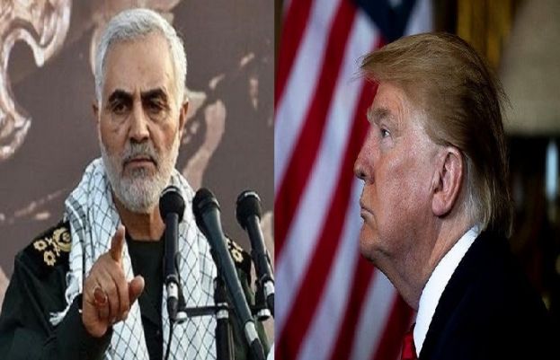 امریکی صدر ڈونلڈ ٹرمپ اور جنرل سلیمانی