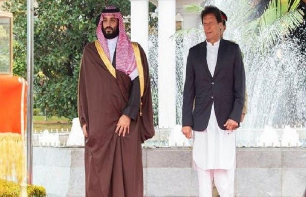 محمد بن سلمان اور وزیر اعظم عمران خان