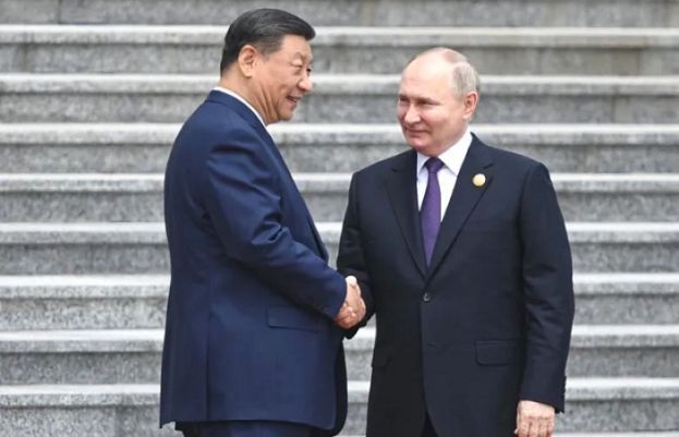 روسی صدر پیوٹن دو روزہ دورے پر چین پہنچ گئے