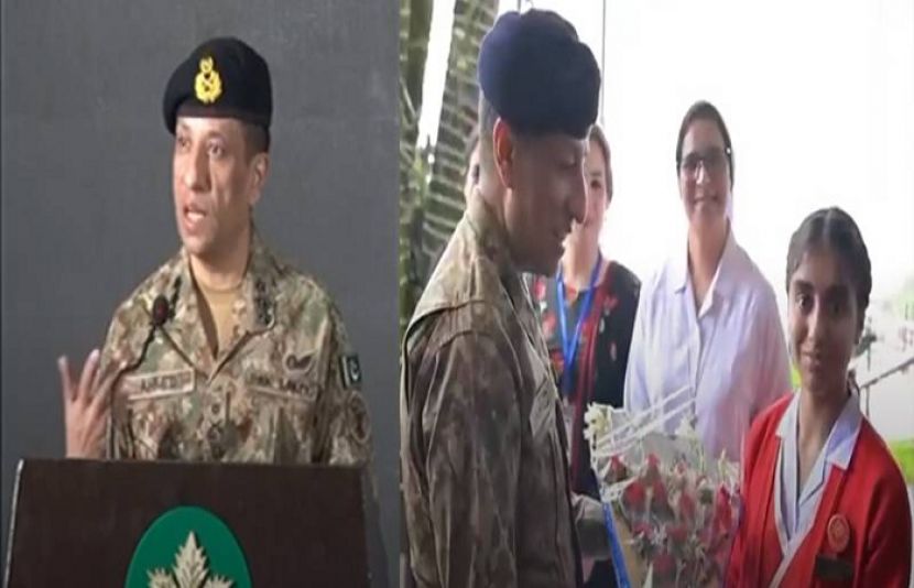 ڈی جی آئی ایس پی آر لیفٹیننٹ جنرل احمد شریف چوہدری نے مری کے مختلف تعلیمی اداروں کا دورہ کیا۔