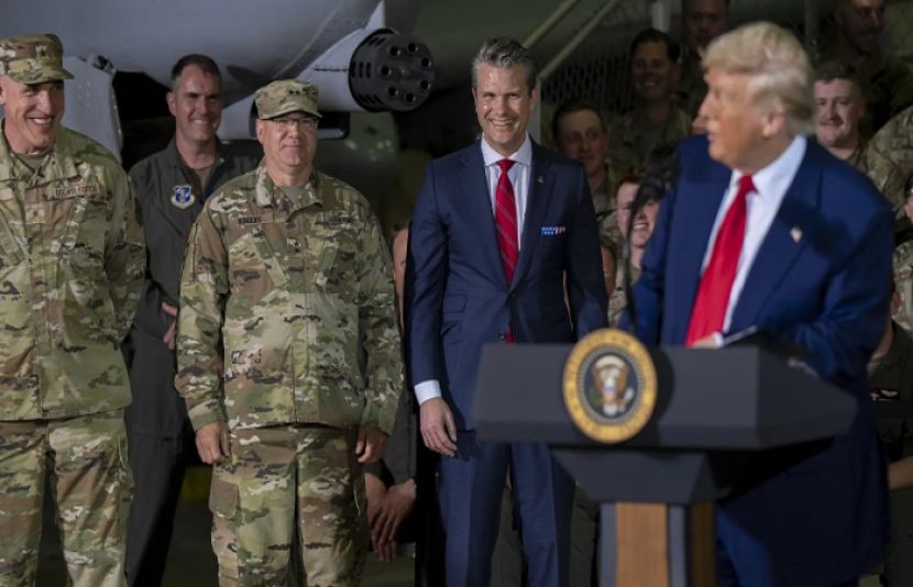 امریکا کی جانب سے ایران پر حملے سے متعلق دفاعی ادارے پینٹاگون نے صدر ڈونلڈ ٹرمپ کو بریفنگ دی ہے