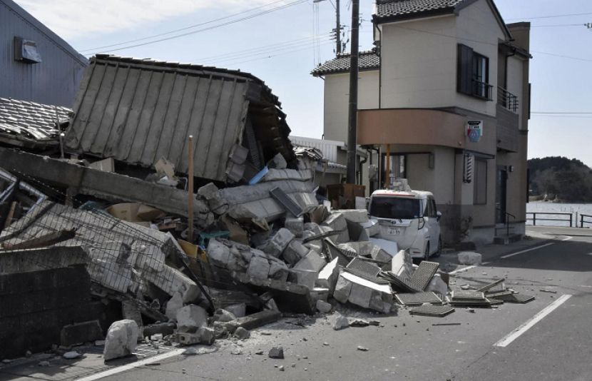 جاپان میں ایک بار پھر زلزلے کے شدید جھٹکے محسوس کئے گئے ہیں