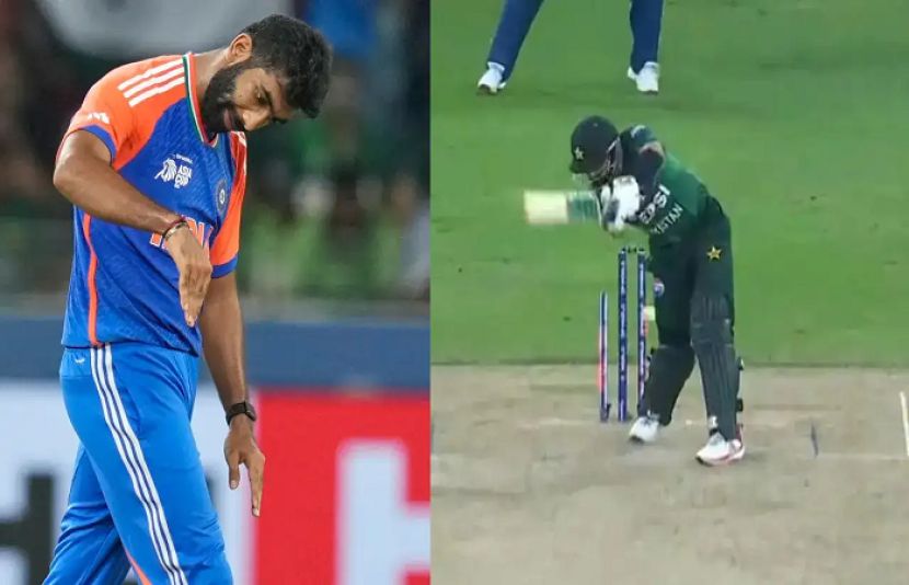 بھارتی کرکٹ ٹیم کی متنازع حرکات کے علاوہ فاسٹ بولر جسپریت بمراہ نے پاکستانی کھلاڑی حارث رؤف کے مشہور ’’پلین ڈاؤن‘‘ ایکشن کی نقل کرتے ہوئے وکٹ حاصل کی اور وہی حرکت دہرائی