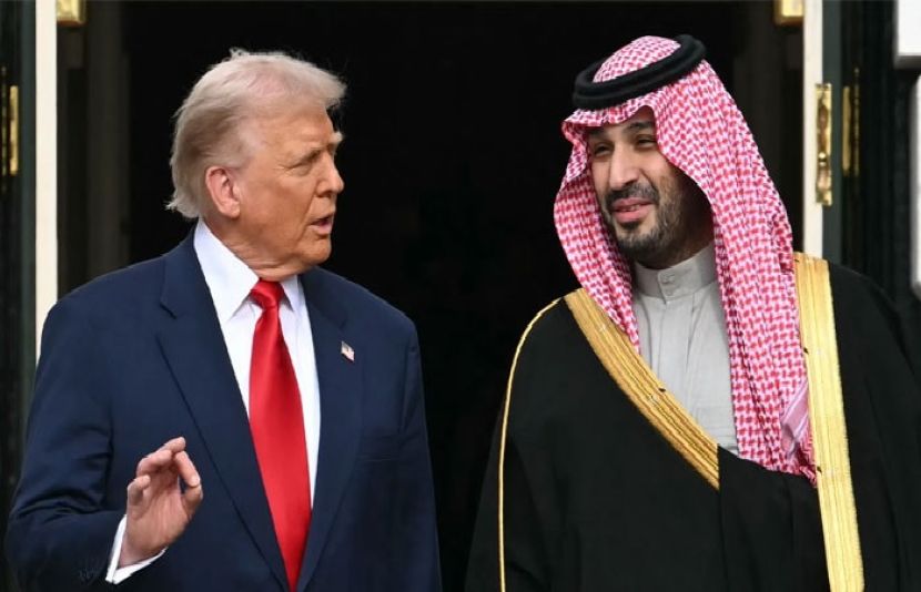 امریکی صدر ڈونلڈ ٹرمپ اور سعودی ولی عہد محمد بن سلمان