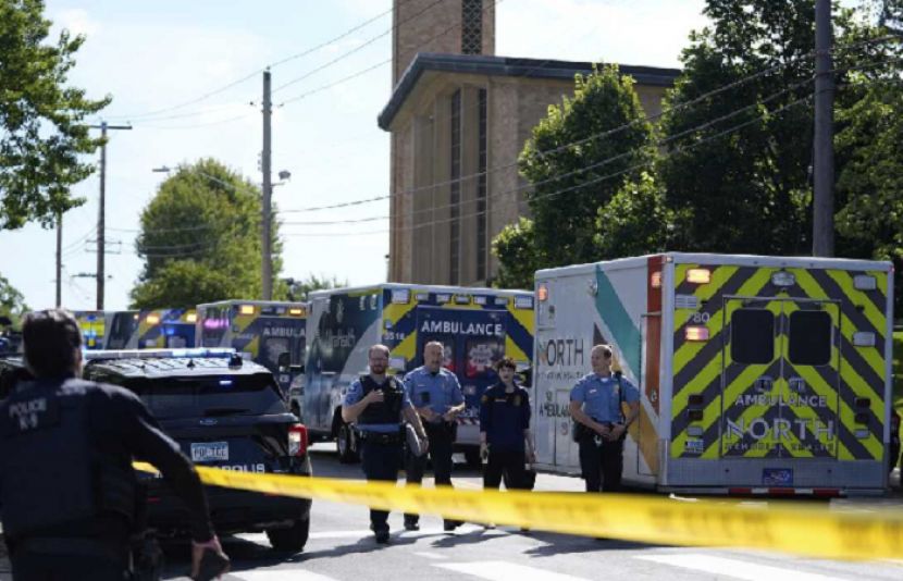 امریکی شہر منی ایپلس میں اسکول فائرنگ