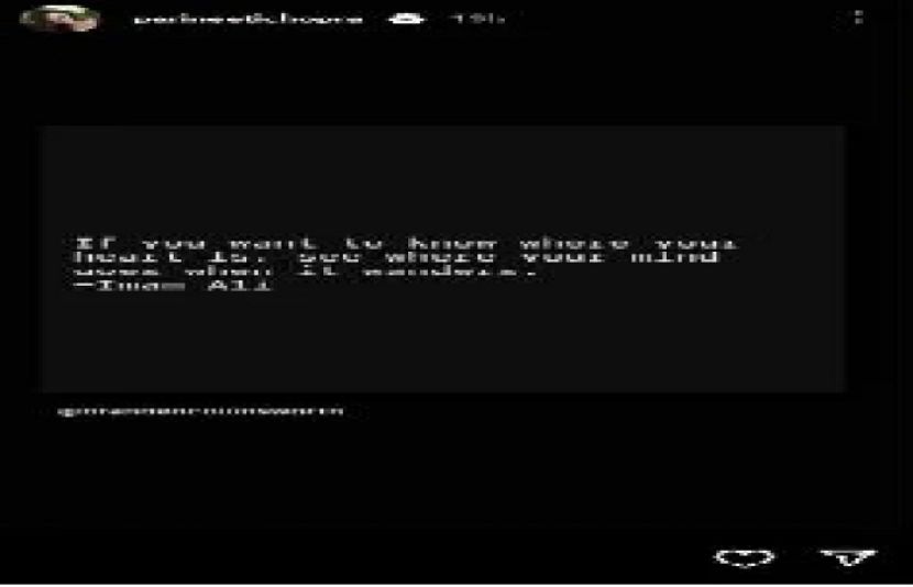 بالی ووڈ کی معروف اداکارہ نے حضرت علی ؓ کا قول شیئر کر دیا