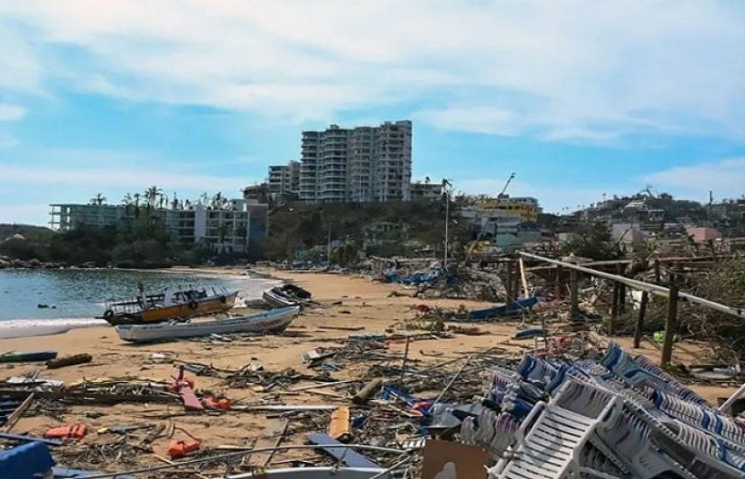  سمندری طوفان ’’اوٹس‘‘ نے میکسیکو میں تباہی مچا دی