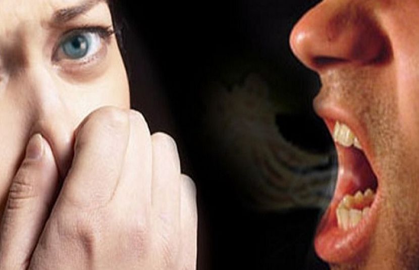 سانس میں بو