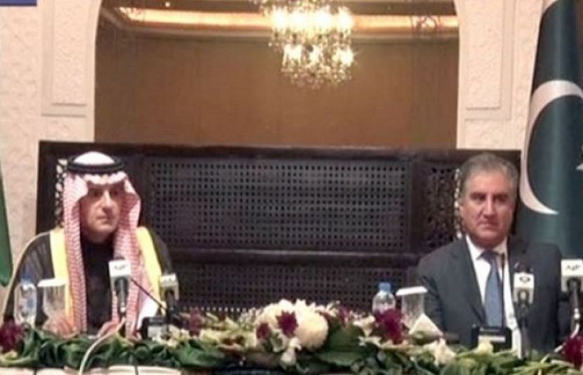 اسلام آباد میں پاکستان اور سعودی وزرائے خارجہ نے مشترکہ پریس کانفرنس کی ہے