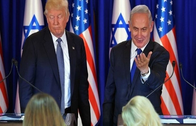 امریکی صدر ڈونلڈ ٹرمپ اور اسرائیلی وزیر اعظم بینجمن نیتن یاہو