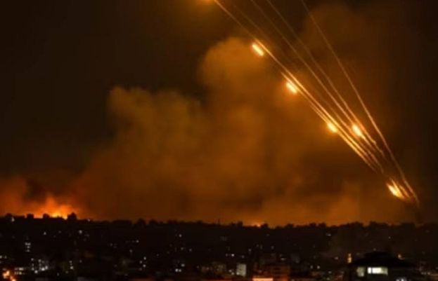 اسرائیلی فوج کی شام پر بمباری، حزب اللہ کے 5 ارکان سمیت 38 افراد شہید