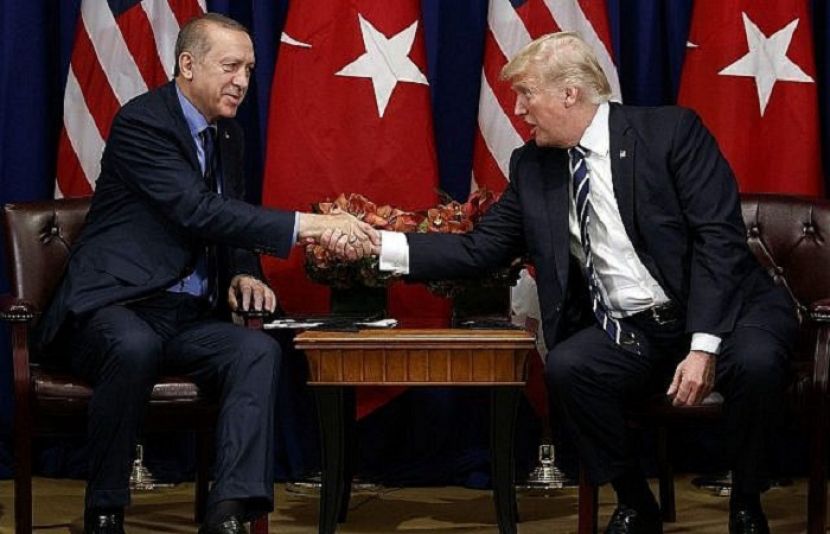 ترک صدر اردوان، امریکی صدر ڈٹرمپ کا شام کی صورتحال پر تبادلہ خیال