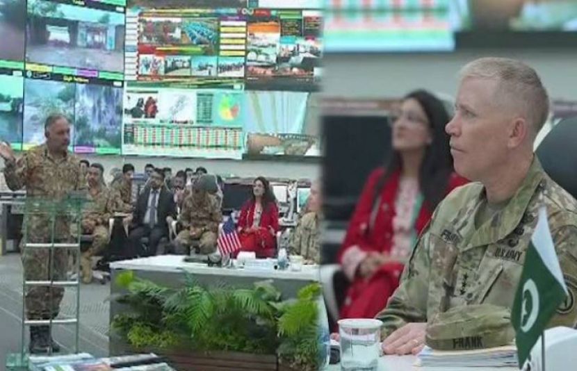 امریکی وفد کی این ڈی ایم اے نیشنل ایمرجنسی سینٹر کا دورہ، موسمیاتی تبدیلیوں پر تعاون کا عزم