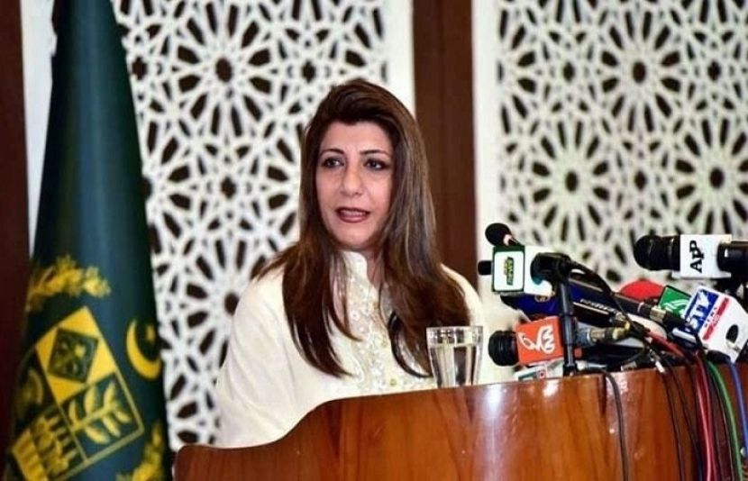 دفتر خارجہ کی ترجمان عائشہ فاروقی 
