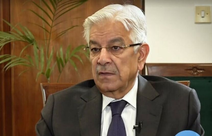 وزیر دفاع خواجہ آصف